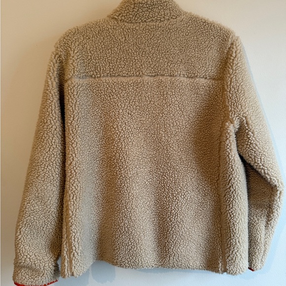 Eddie Bauer Fleece Sherpa Camp Zip Jacket size L - Picture 6 of 7